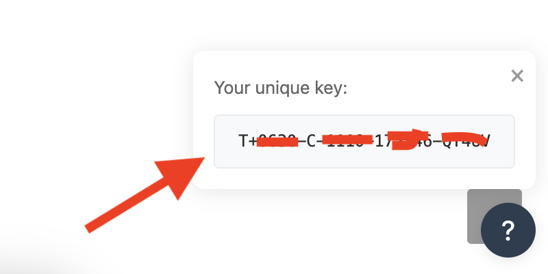 Verification Code Example